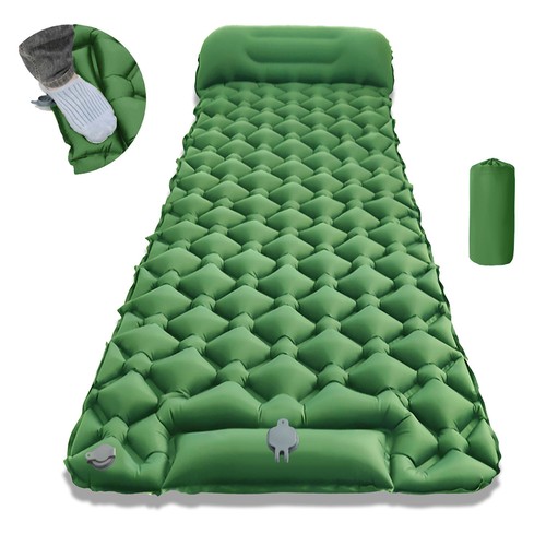 Inflatable mat camping - mat,