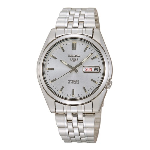 Seiko automatic silver dial - 5,