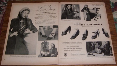 1948 red cross - cross, shoes