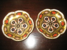 Pair 4 1/2" Royal Crown Derby