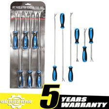 6 Piece Car Door Metal Head Trim Panel Dash Installation Removal Pry Tool Kit