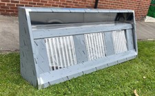 COMMERCIAL KITCHEN EXTRACTOR CANOPY/HOOD 7FT+ EXTRACTION KIT  With Fan Box