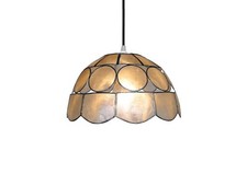 Natural Capiz Shell  Lamp