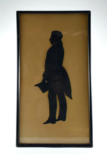 Antique silhouette - antique, of