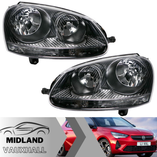 Mk5 golf gti headlights - mk5, pair