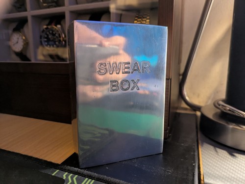 Vintage swear box heavy - vintage,