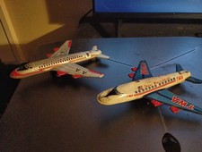 2 Vintage Japan Tin Friction