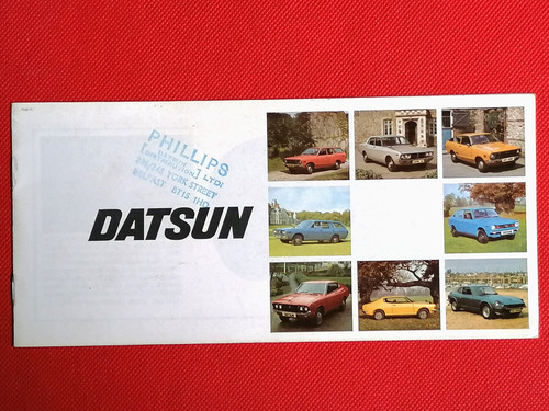 1975 datsun range - 1975-76,