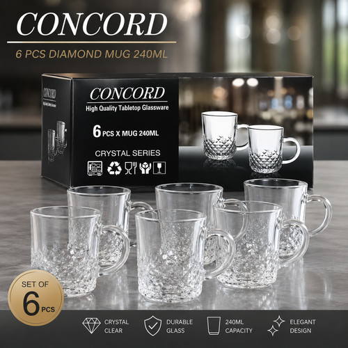 240ml coffee concord mugs - coffee,