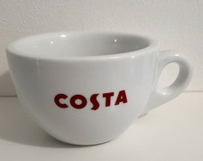 Costa Coffee Mug White Ceramic