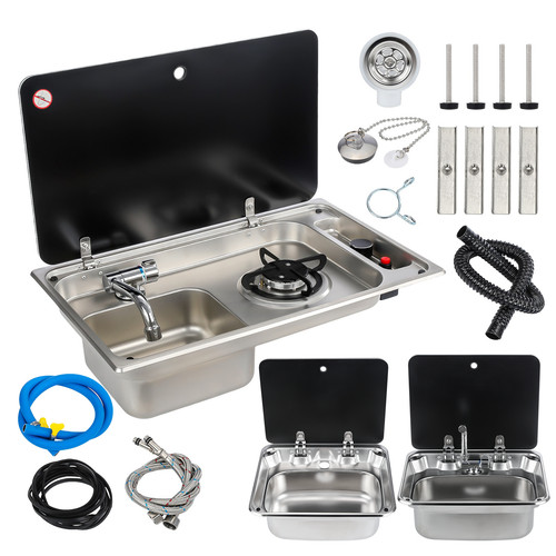 Campervan sink hob combi - &,