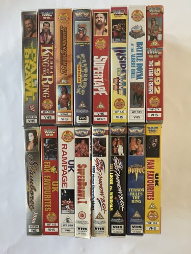 Wwf wcw nwo vhs - wwf,