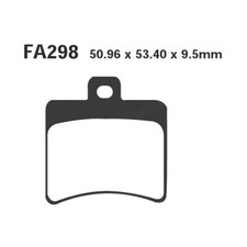 Pair Brake Pads EBC SP