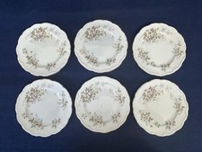 ROYAL ALBERT HAWORTH 6 1/4" SIDE PLATES X 6 -  FIRST QUALITY - IMMACULATE