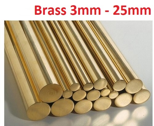 Brass round bar - brass,