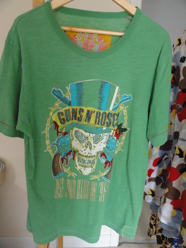 Ringspun guns roses t shirt - guns,