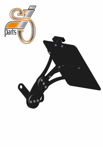 License plate holder side - license,