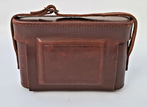 Leather camera case fits - camera,