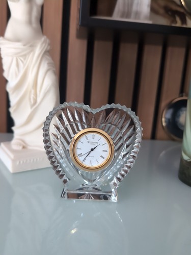 Waterford crystal heart - crystal, shaped