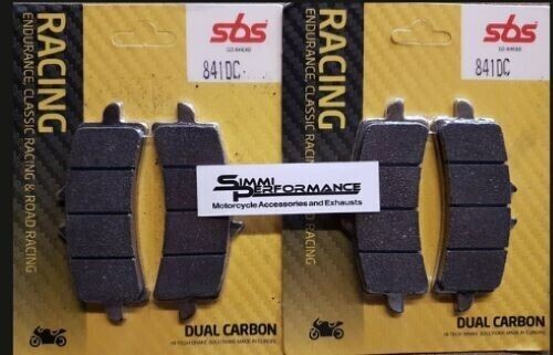 Sbs dual carbon front brake - carbon,
