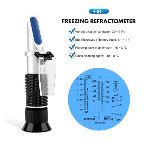 Portable atc refractometer - atc,