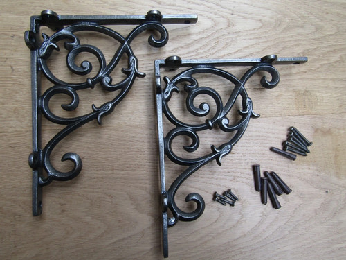Shelf brackets cast iron - shelf,