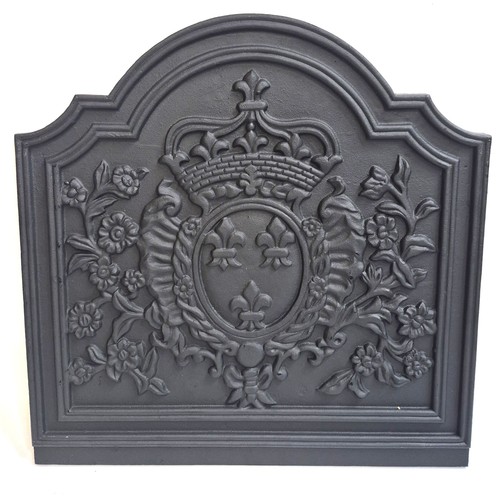 Crest fleur lys cast iron - de,