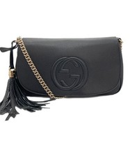 GUCCI Chain Shoulder Bag 336752 Black
