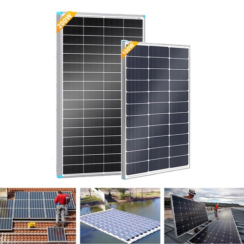 100w 200w solar panel - 100w, off
