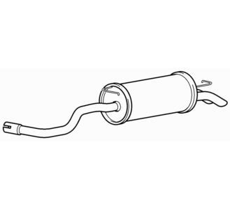 Quality rear exhaust - rear,