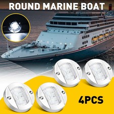 4x For Round Marine Boat LED