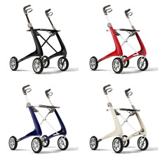 Carbon Ultralight Rollator Comfort Various Colours by Acre 4.8kg with Bag