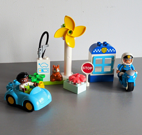 Lego duplo police - police, motorbike