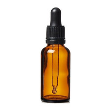 Amber Glass Dropper Bottles