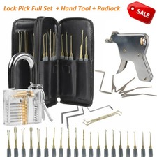 Pro Practice Transparent Padlock Tool Key Unlocking Lock Repair Tools Set