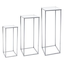 Iron Rectangle Flower Stand