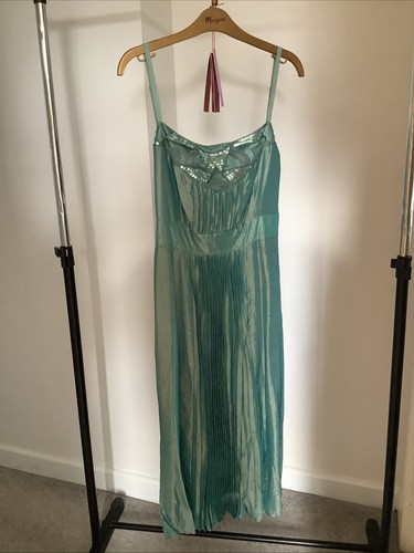 Monsoon gatsby dress duck egg - monsoon,