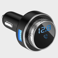 Car FM Transmitter Bluetooth MP3 Player Radio Wireless Adapter Kit 2 USB Charger