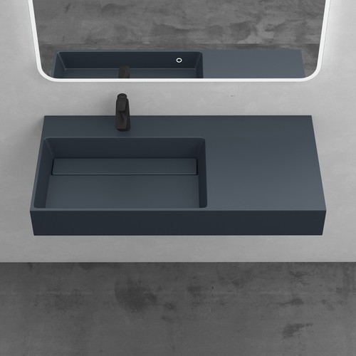 Bathroom basin sink stone - bathroom,