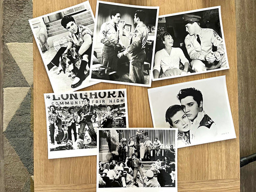Elvis presley black white - black, &