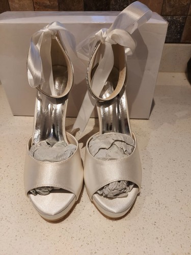 Ivory wedding bridal shoes - ivory,