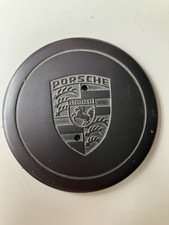 Porsche Fuchs Wheel Centre Cap 80mm Black  Classic Sports Car