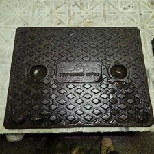 Cast iron Manhole Cover 652mm X 502mm Inspection Cover Rounded Corner Free p&p 