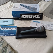 Shure Beta 87a Condenser Vocal