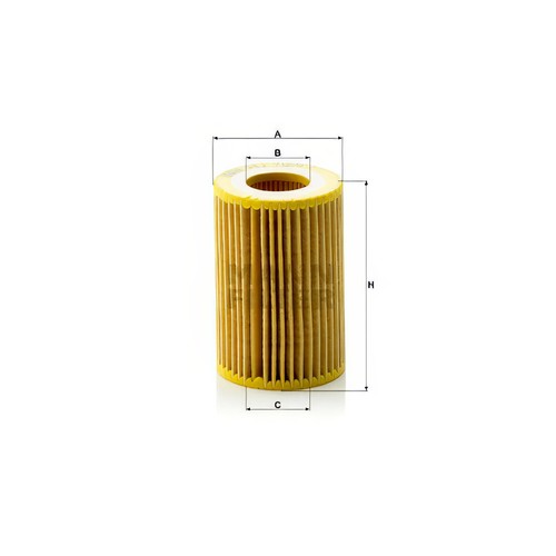 Mann hu712 oil filter with - mann,