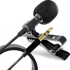 Clip On Lapel Microphone Wired