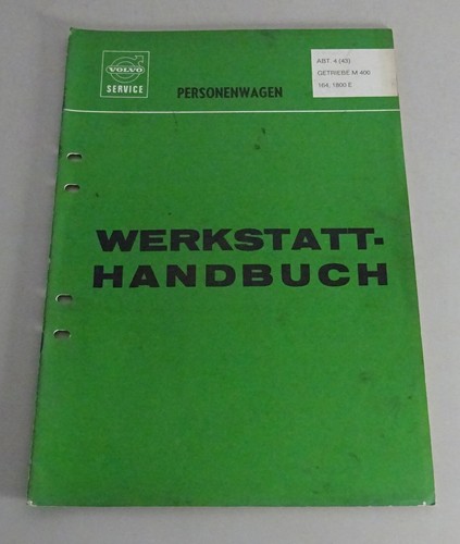 Workshop manual volvo - workshop, +