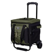 IGLOO MAXCOLD VOYAGER 40 ROLLER COOLER COLLAPSIBLE WHEELED COOL BAG BOX CAMPING