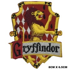 Harry Potter Gryffindor Logo Patch Iron On Patch Sew On Embroidered Patch
