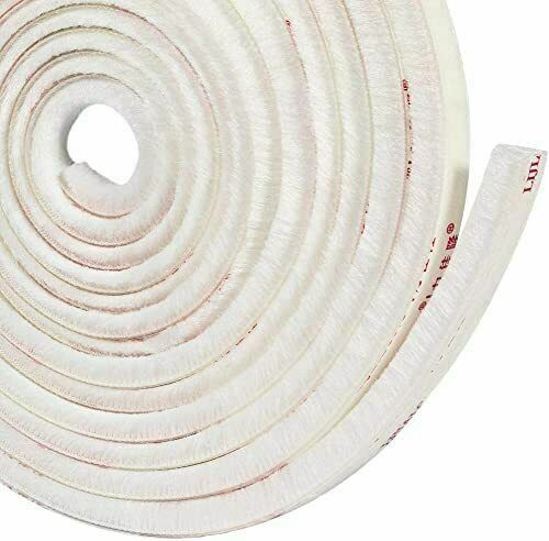 White self adhesive draught - 5m,